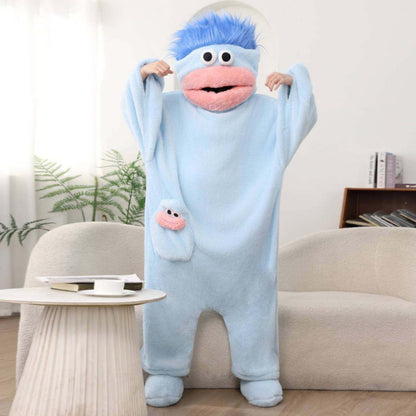 Big Mouth Cozy onesie, slipper and, giant comb bundle!🥰