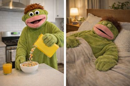 Big Mouth Cozy onesie, slipper and, giant comb bundle!🥰